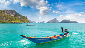 Ang Thong National Park Boats