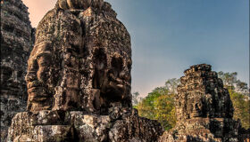Angkor Thom Faces and Heads