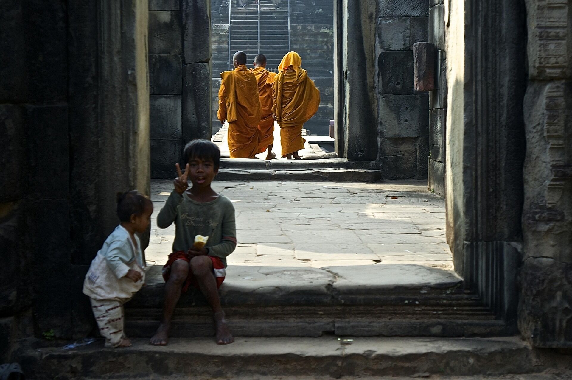 Witness the magical dawn over the world’s largest religious monument