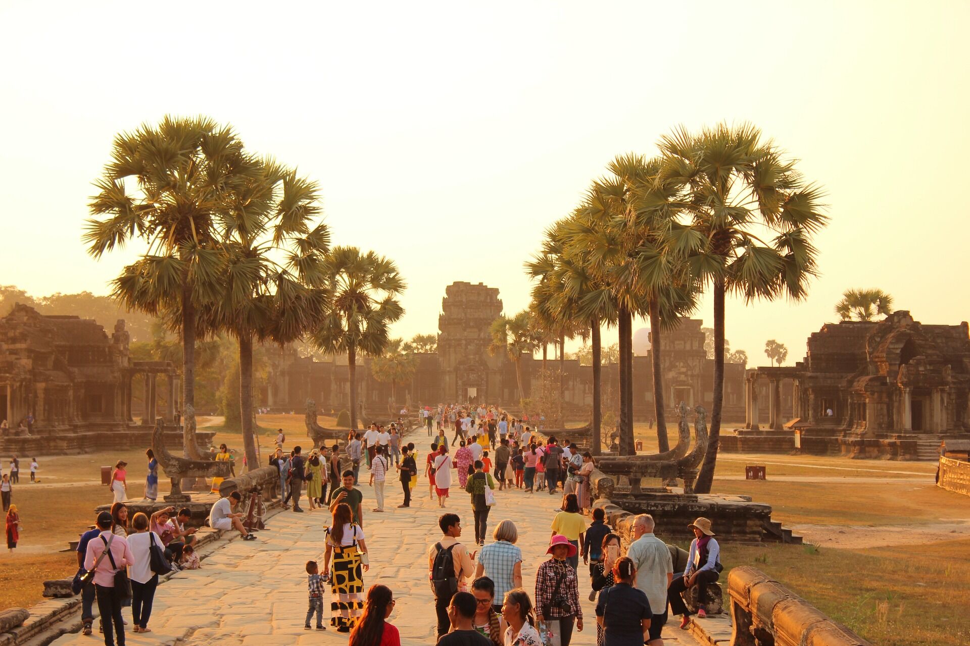Witness the magical dawn over the world’s largest religious monument