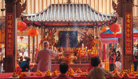 Ayutthaya Wat Phanan Cheong