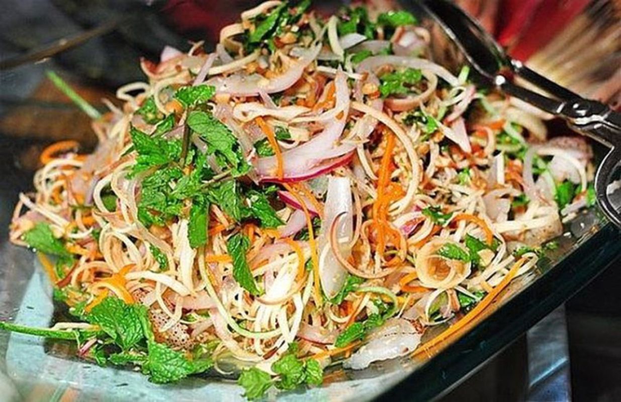 Raw Jellyfish Salad "nộm Sứa" - Capture the sustainable charm of Thai Binh’s ecotourism