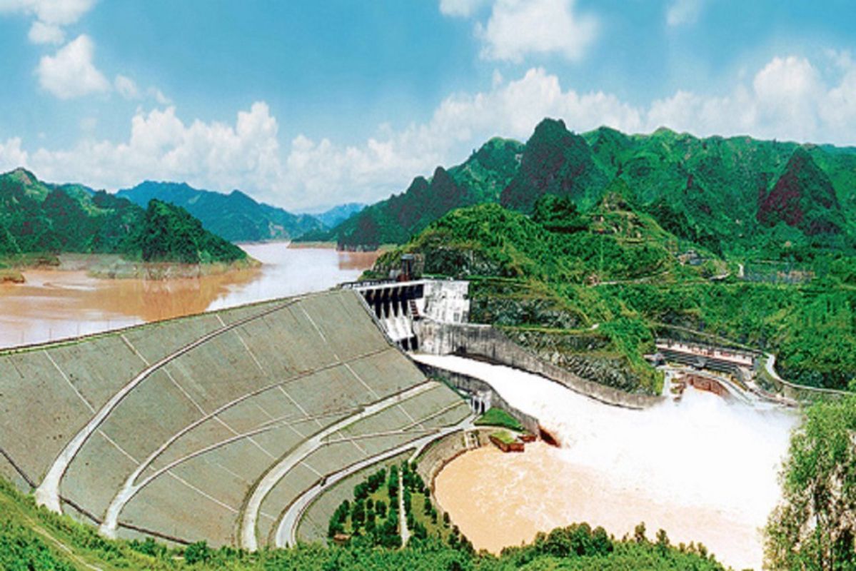 The Hoa Binh Hydropower plant