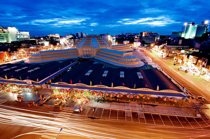 Experience the energy of Phnom Penh’s famous Central Market