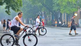 Cycling In Hanoi Old Quarter X
