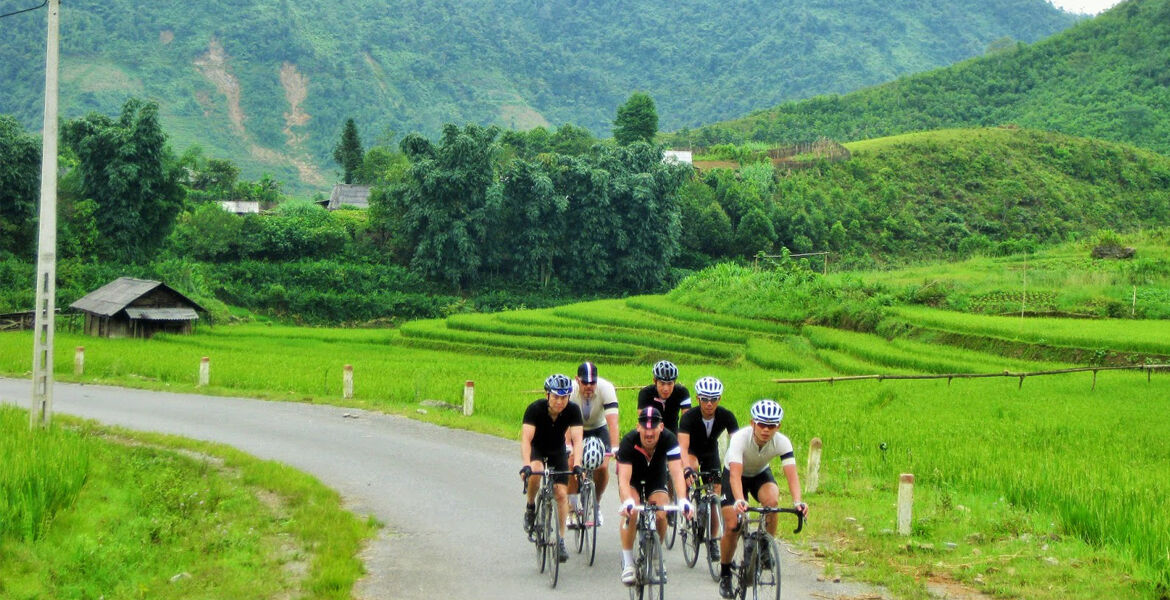 Cycling in Sapa