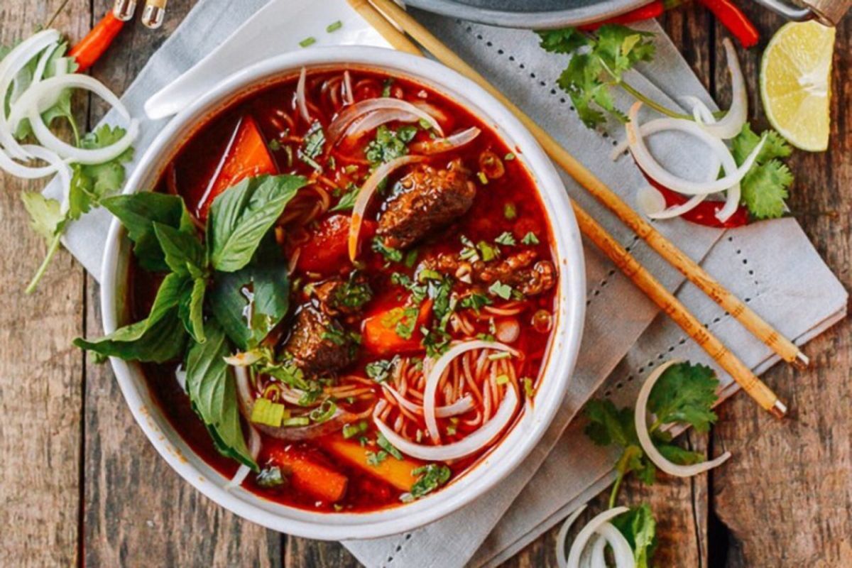 Braised Beef Noodles - "Hủ tiếu Bò kho"
