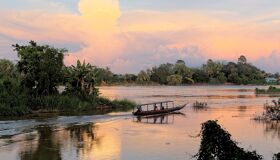 Don Det Laos Boat