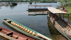 Don Khong Island Tourrist Boats