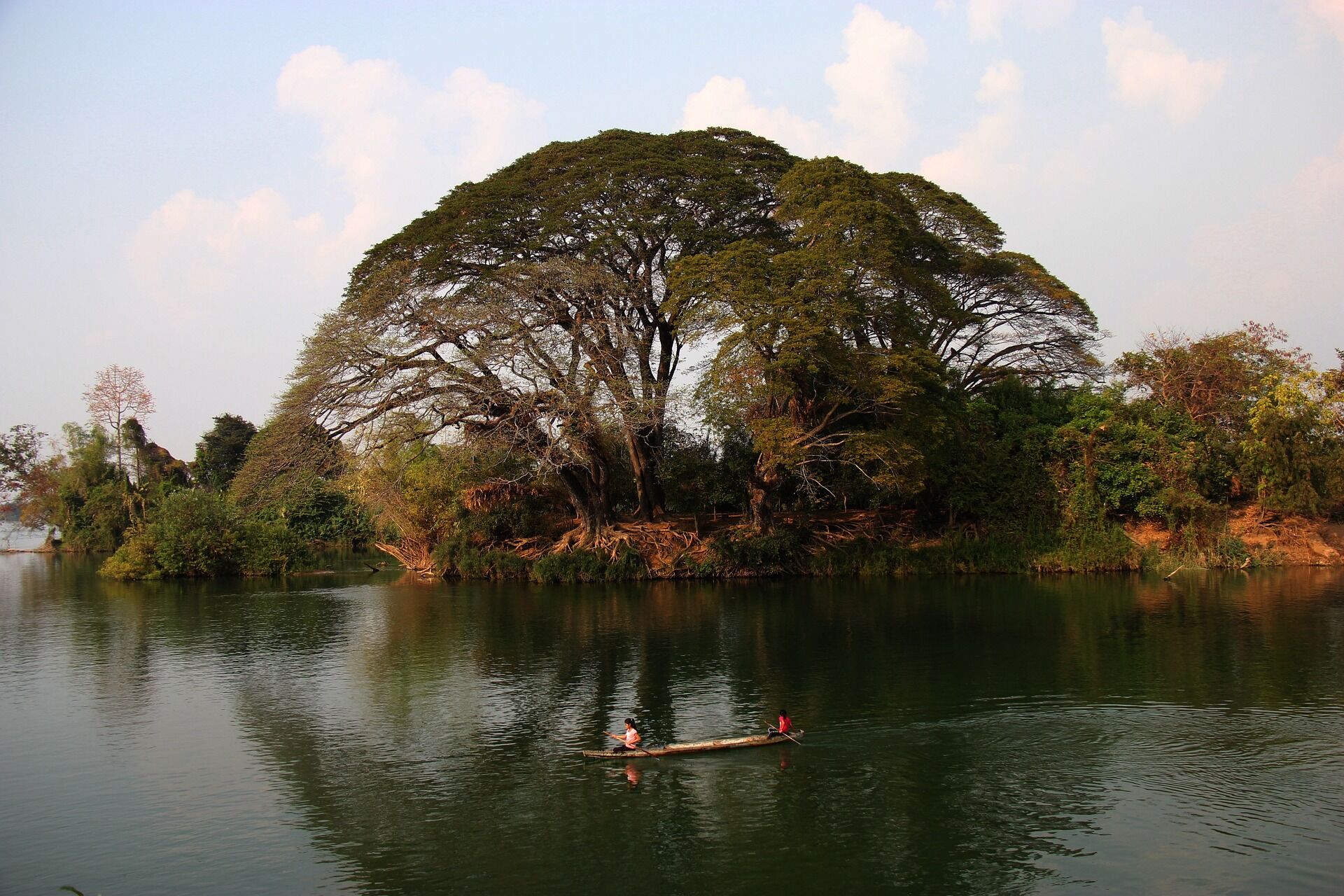 Begin your exploration with Kratie’s tranquil ambiance