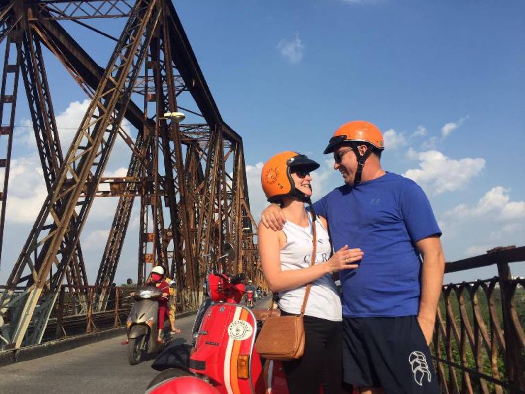 Savor Hanoi’s historic iron bridge on a scenic tour