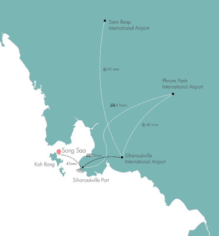 How to get to Song Saa Private Island?