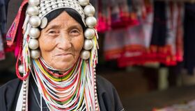 Ethnic Woman in Chiang Rai Thailand