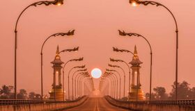 Friendship Bridge Laos - Thailand