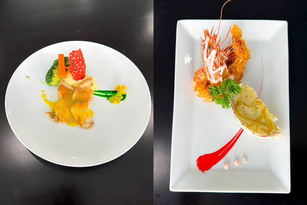 Savor fresh seafood under the stars