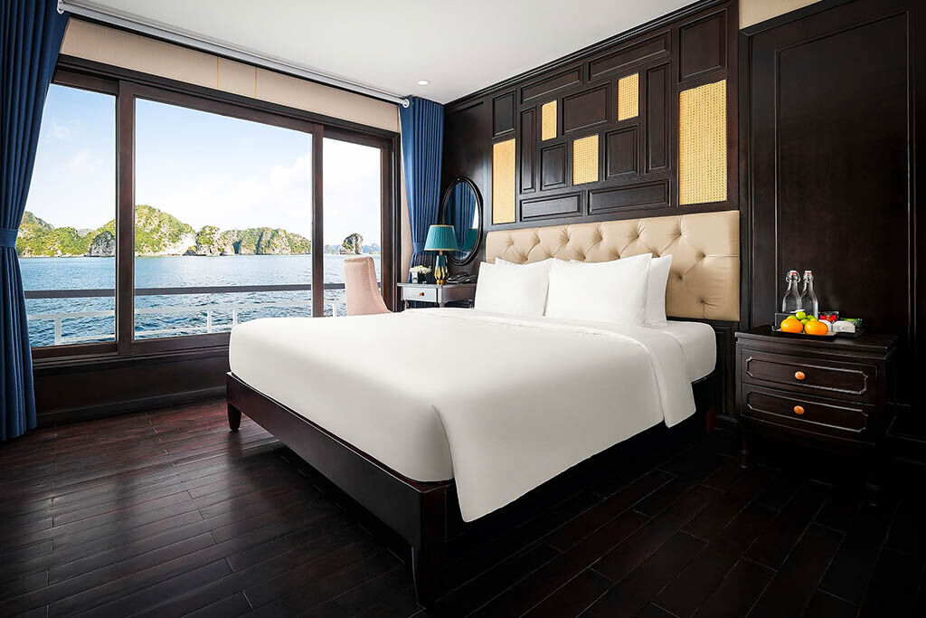 Enjoy a private sanctuary at sea with exceptional comfort and privacy