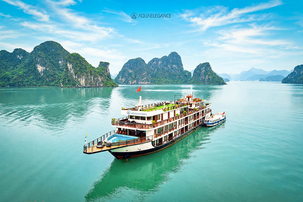 Sail in luxury through Halong Bay’s emerald waters