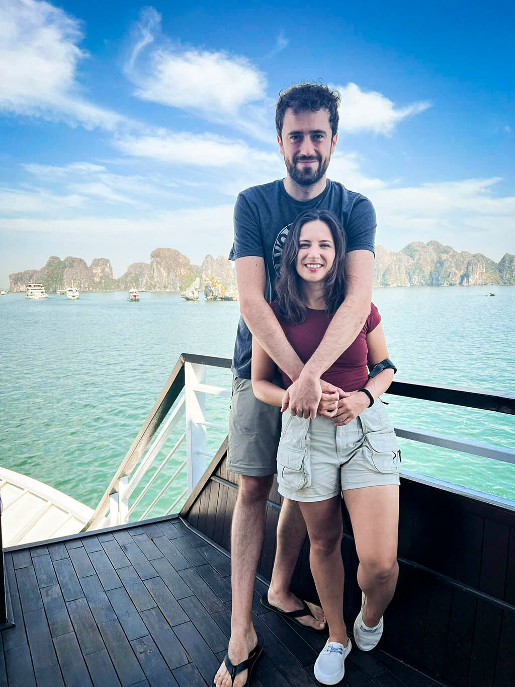 Capture beautiful memories together on a Halong Bay cruise