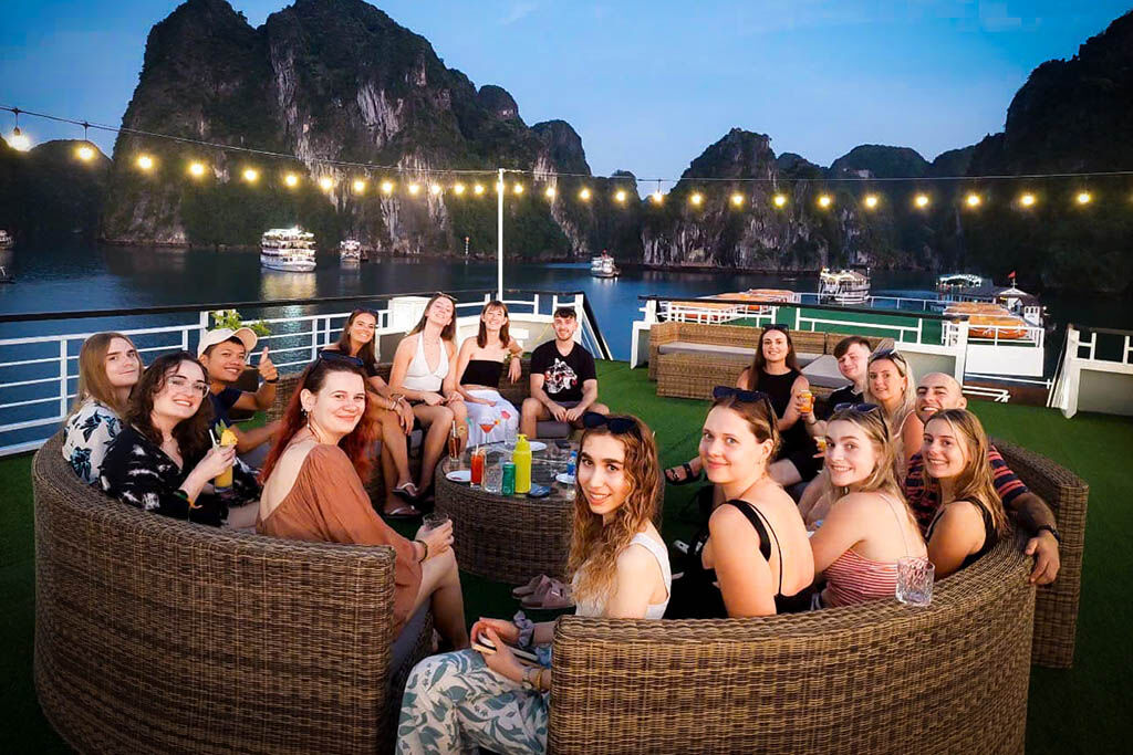 Creating joyful memories together on board