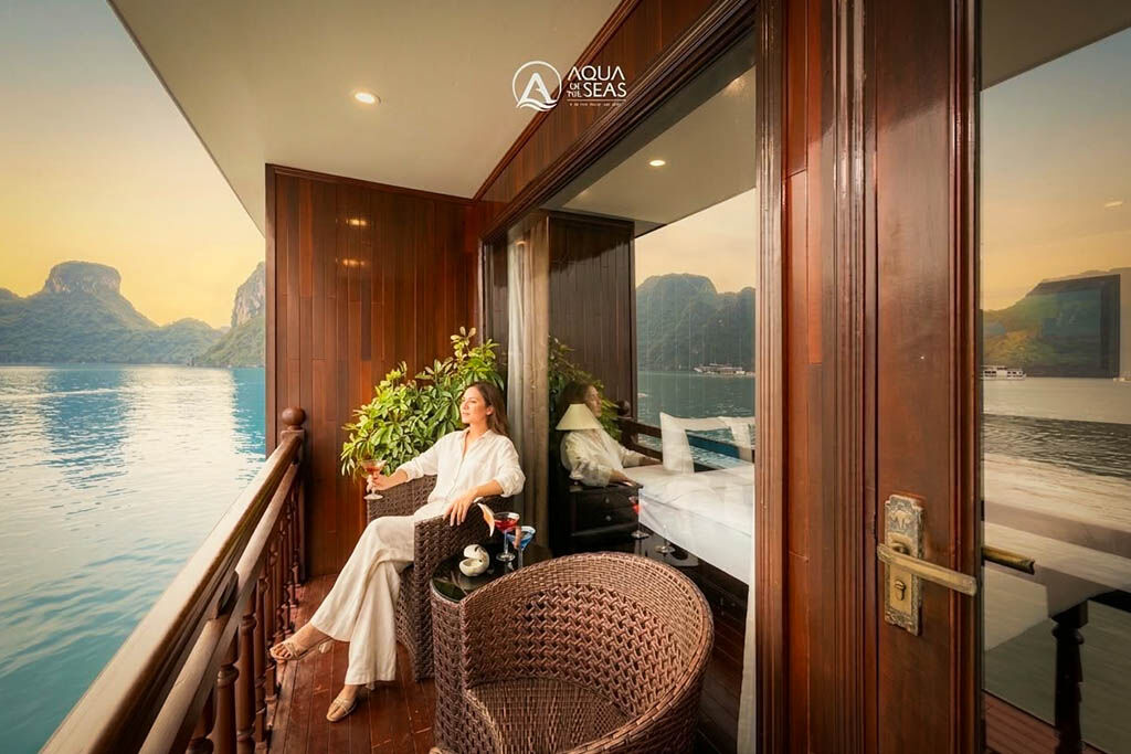 Find a quiet corner on board and let the scenery inspire your senses
