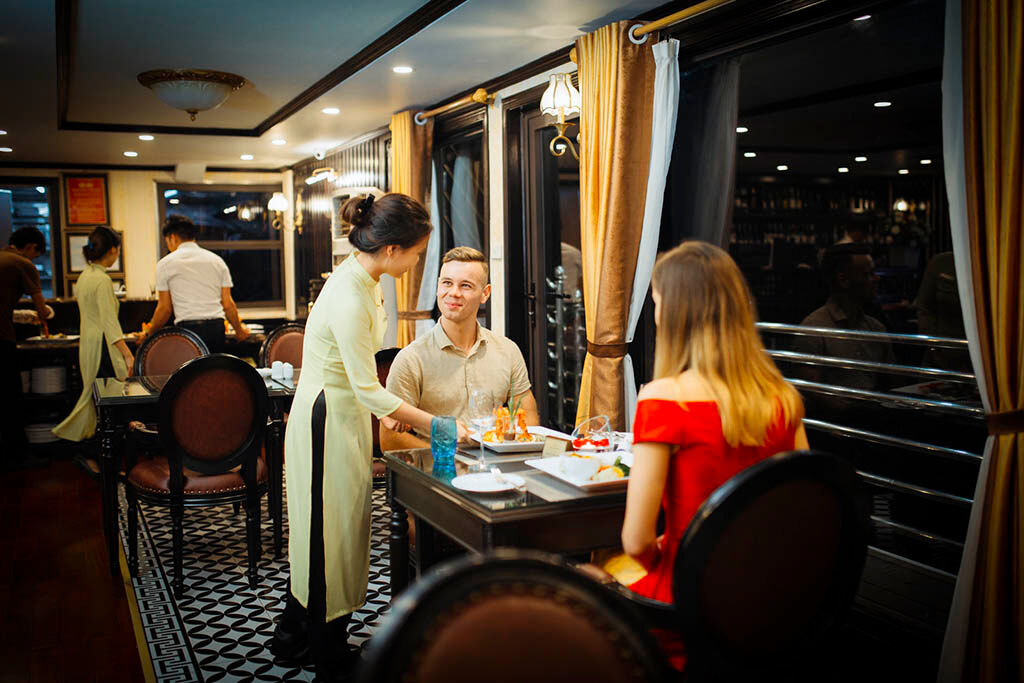 Enjoy a culinary journey blending local flavors and international cuisine