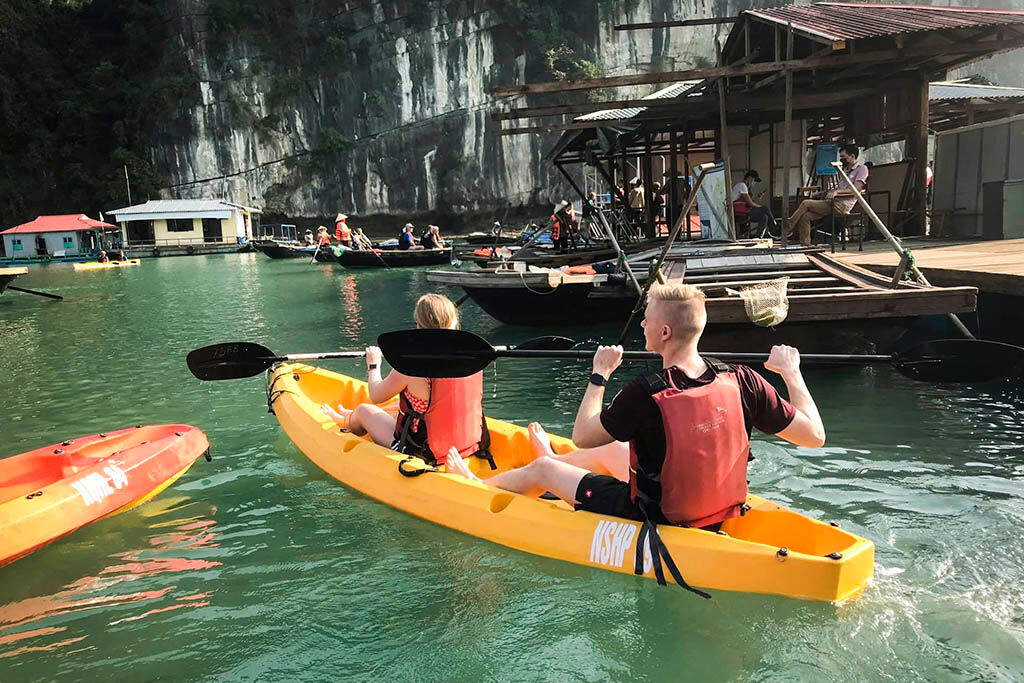 Paddle through hidden lagoons