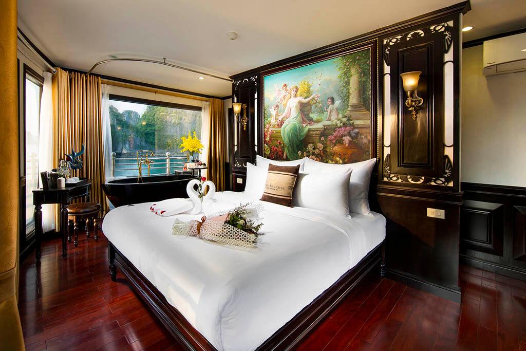 Enjoy a private sanctuary at sea with exceptional comfort and privacy