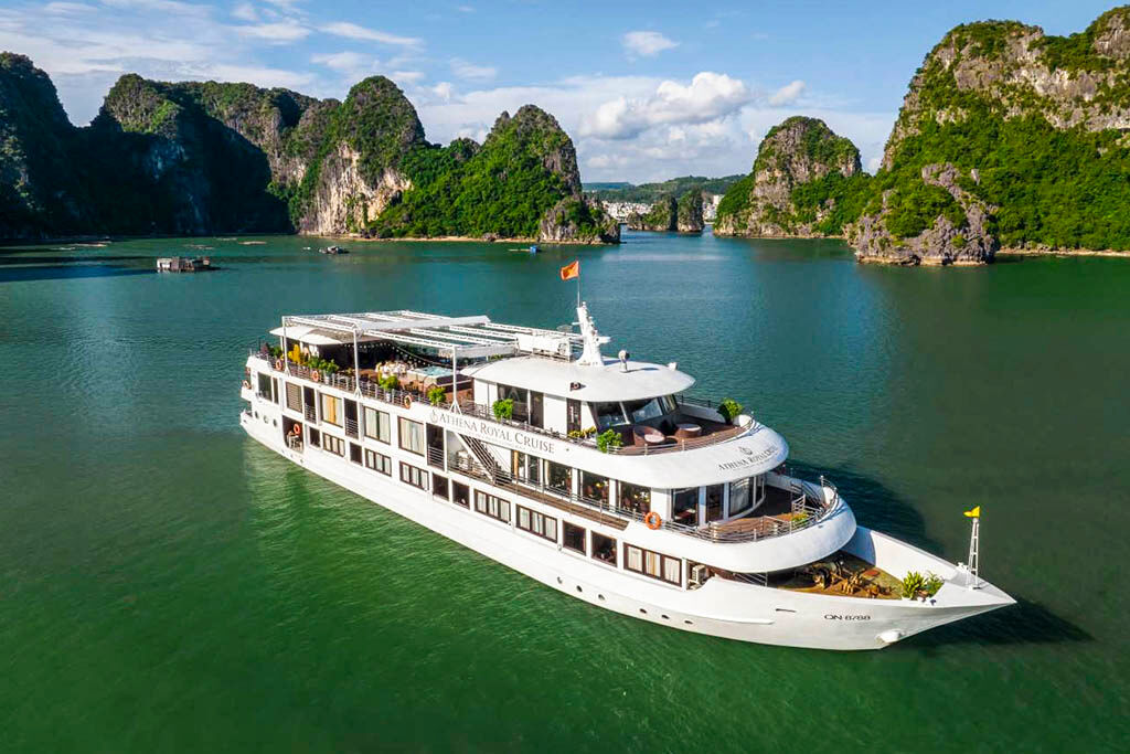Sail into luxury with Athena Royal in Halong Bay