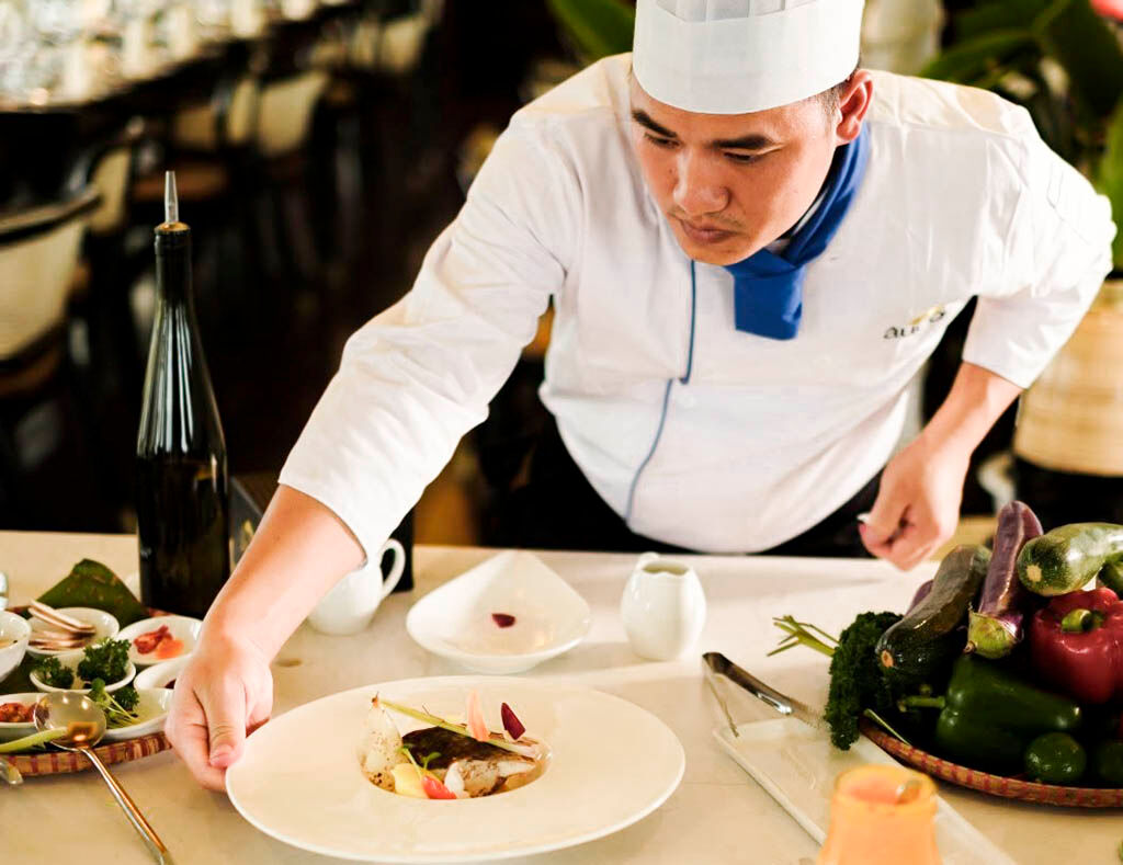 Savor gourmet dining