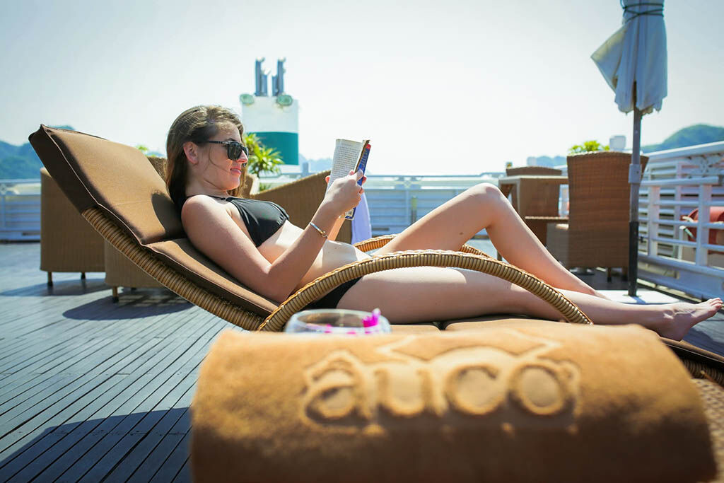 Unwind to the gentle rhythm of Halong Bay
