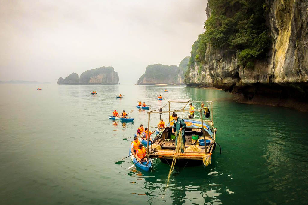 Sail in style across Halong Bay’s timeless beauty