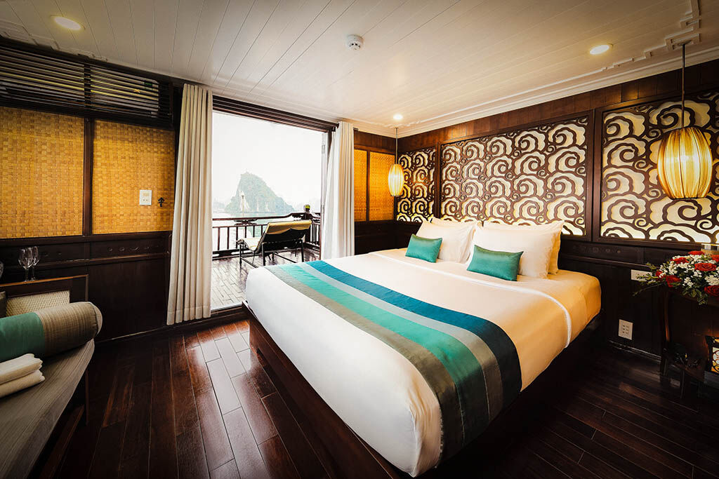 Immerse yourself in the luxury of Halong Bay cruising