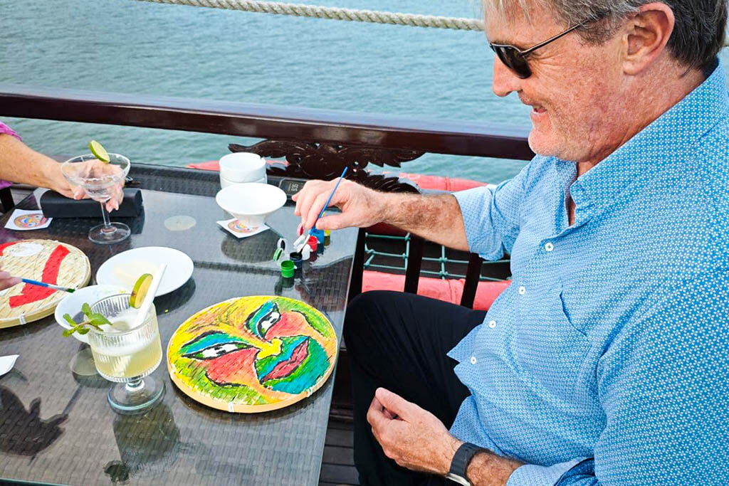 Experience the art of slow travel on a Halong Bay cruise