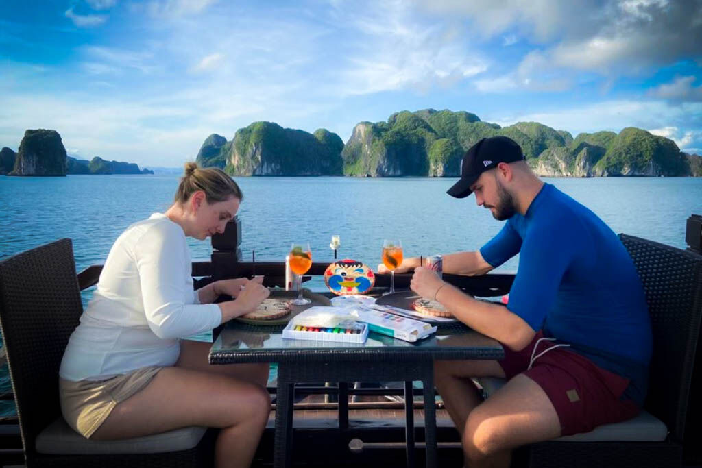 Unwind to the gentle rhythm of Halong Bay