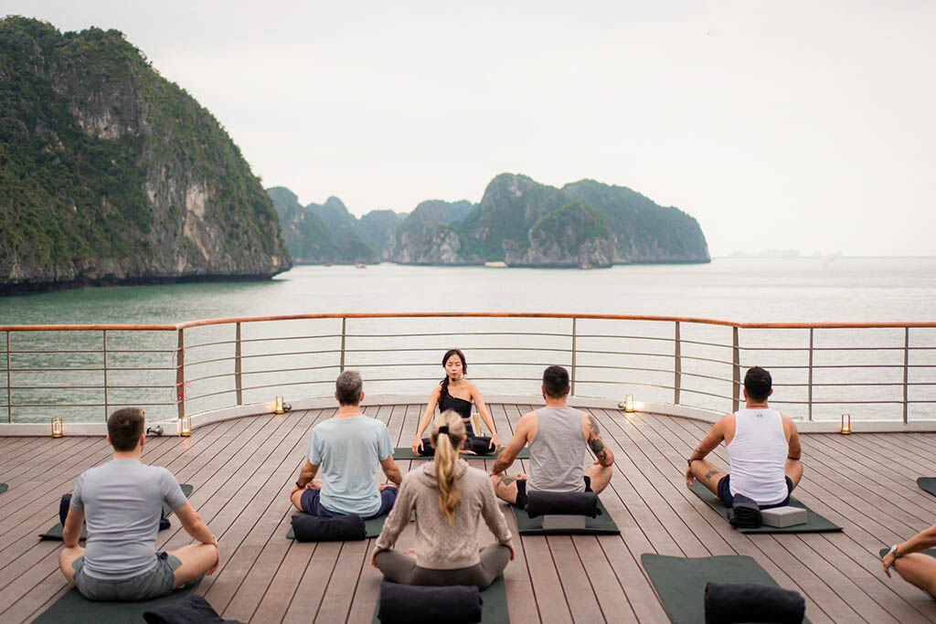 Awaken with serenity over Halong Bay