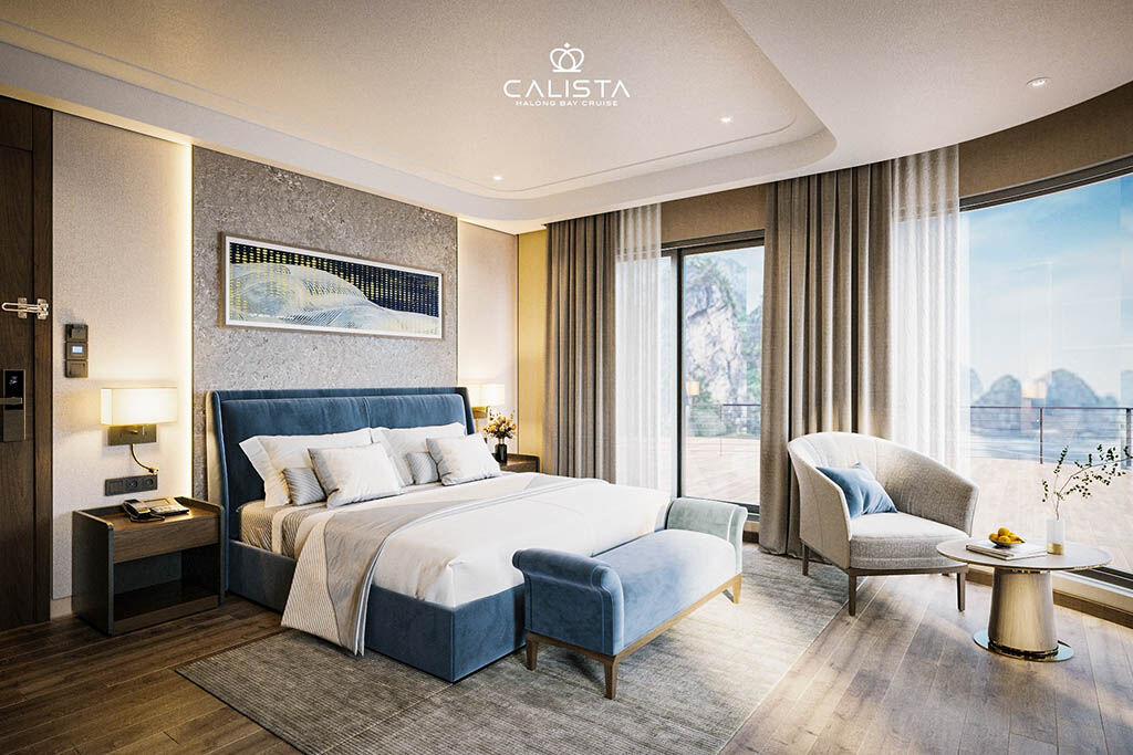 Wake up to Halong Bay from your balcony