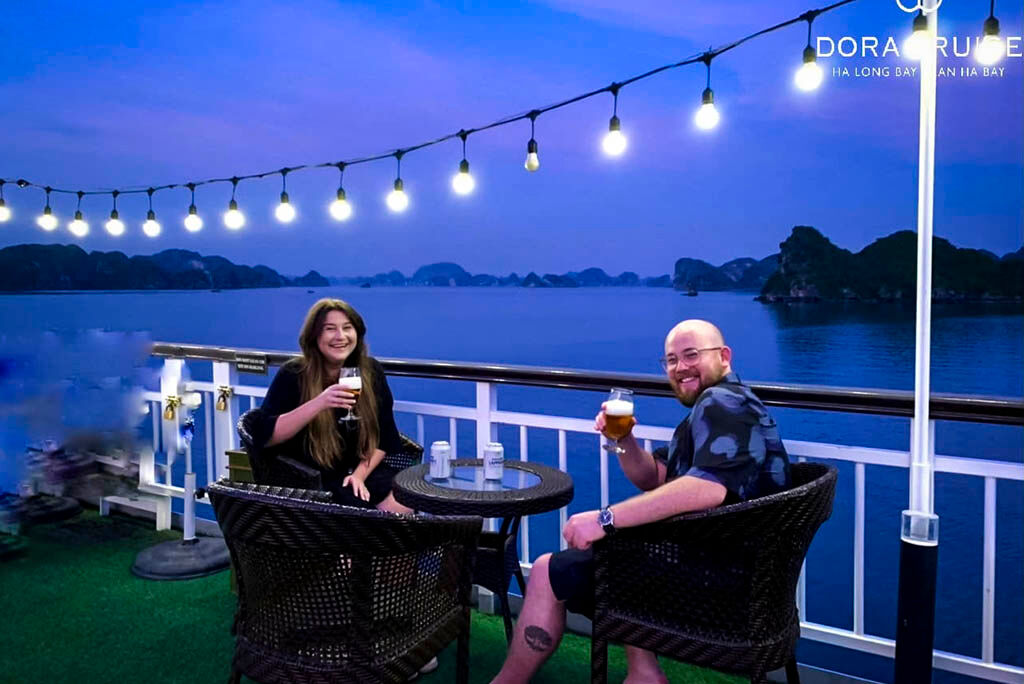 Let romance sail with you through Halong’s serene waters