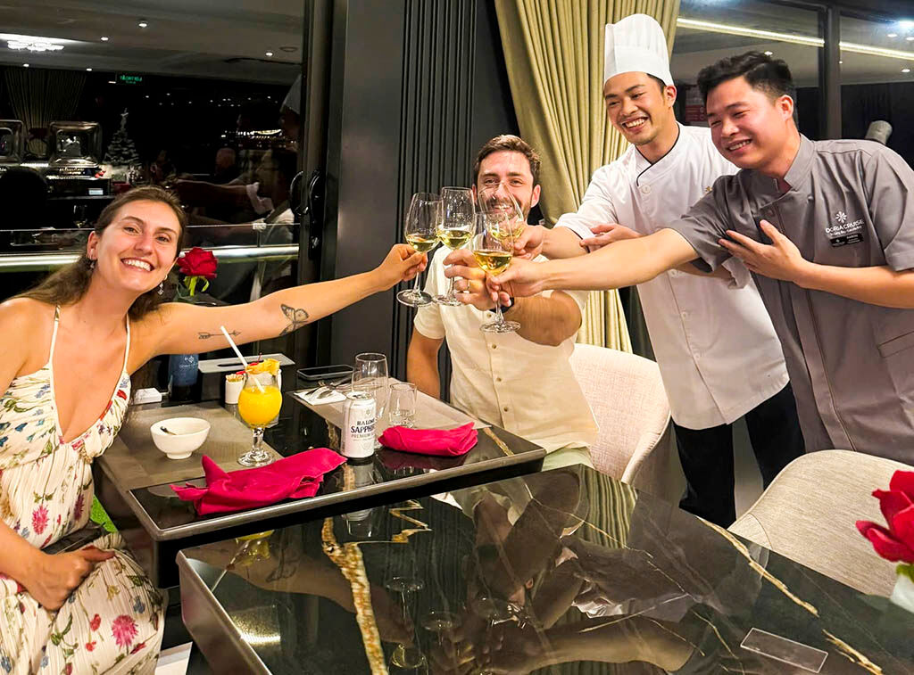 Embrace the elegance of Halong Bay’s most luxurious cruises