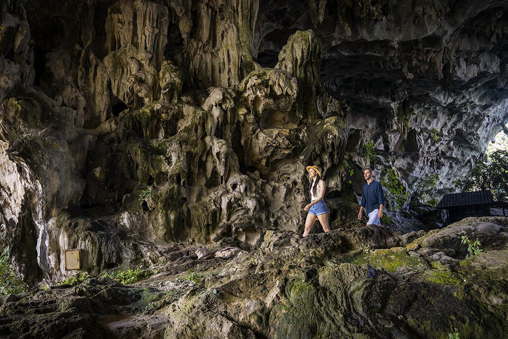 Discover ancient stalactites in Halong’s hidden gem