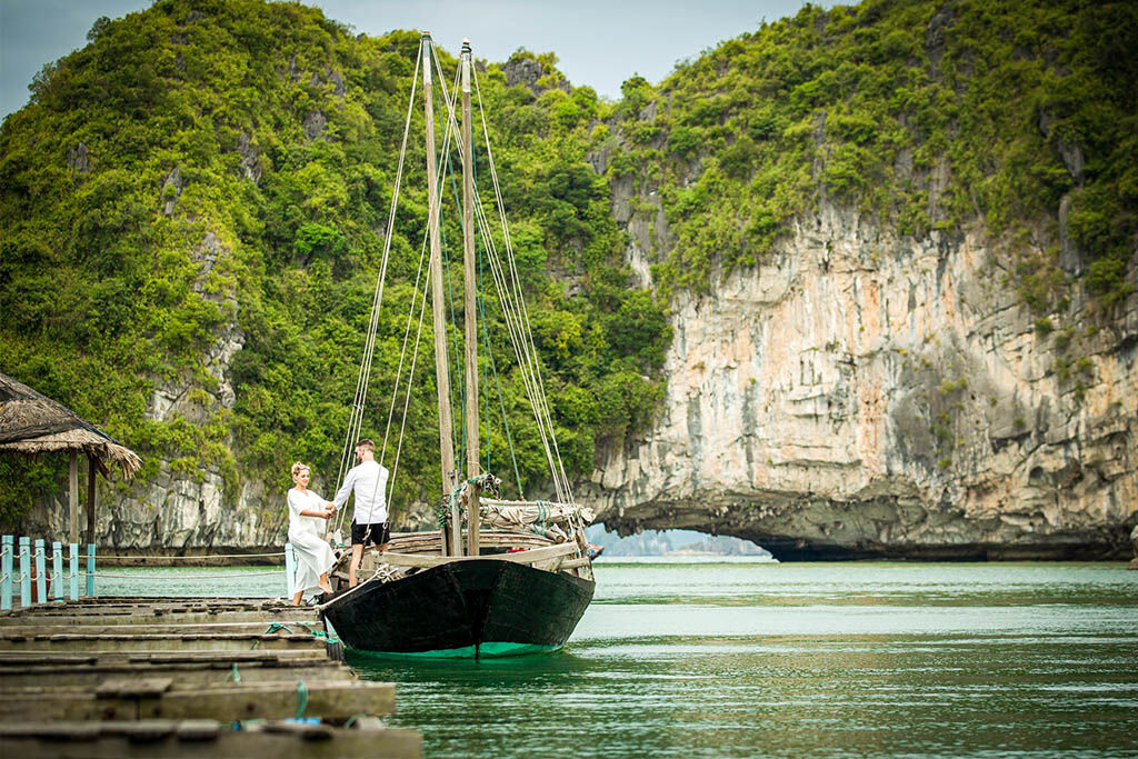 Sail through Vietnam’s iconic limestone paradise