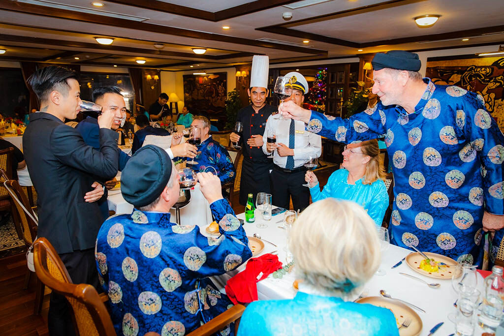 Toast to unforgettable Halong Bay memories