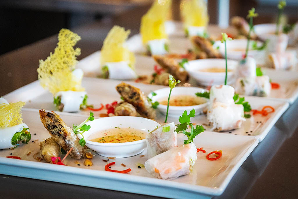 Savor Vietnamese fusion cuisine