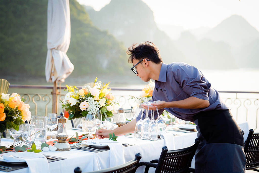 Sail through Vietnam’s iconic UNESCO wonder at sunrise