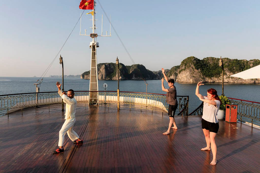 Sail among the majestic wonders of Halong Bay