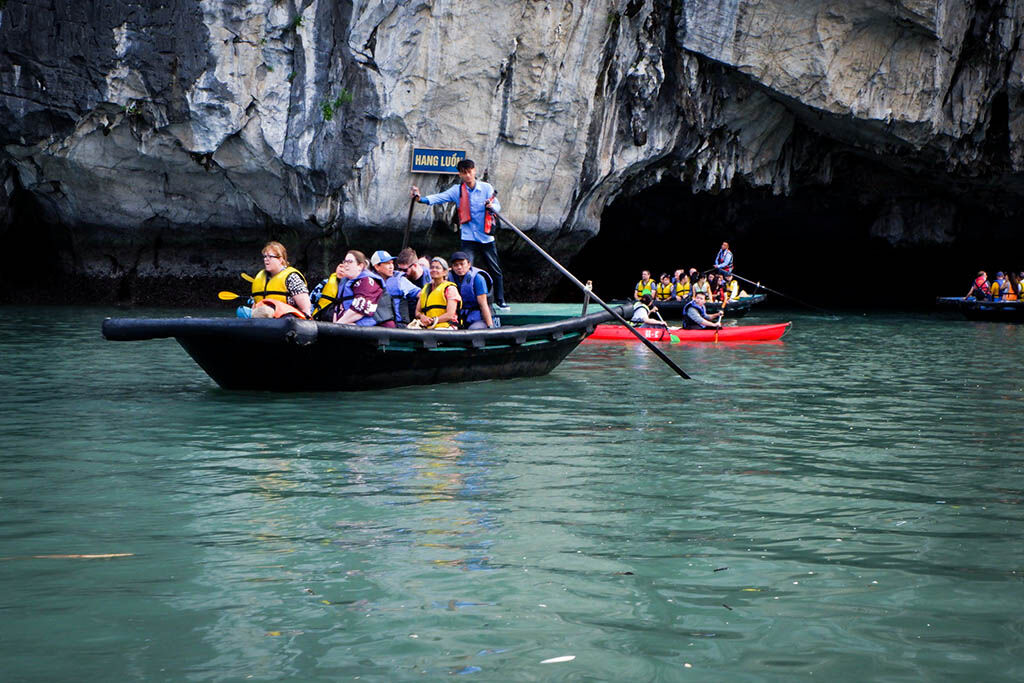 Relish every moment as you sail through Halong Bay’s dreamlike scenery