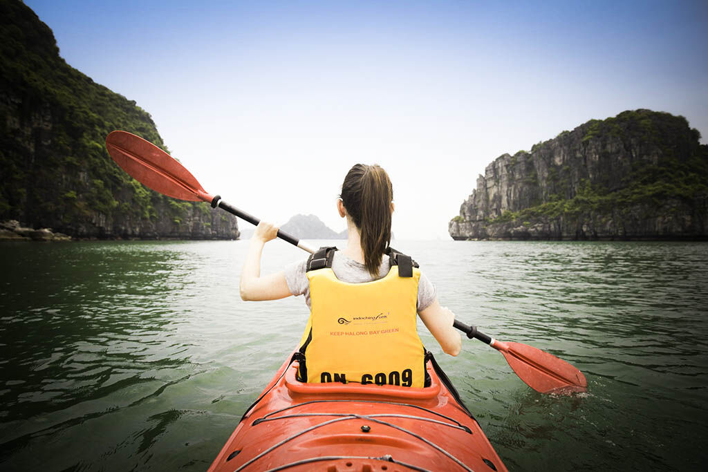 Paddle through emerald waters on your exclusive charter
