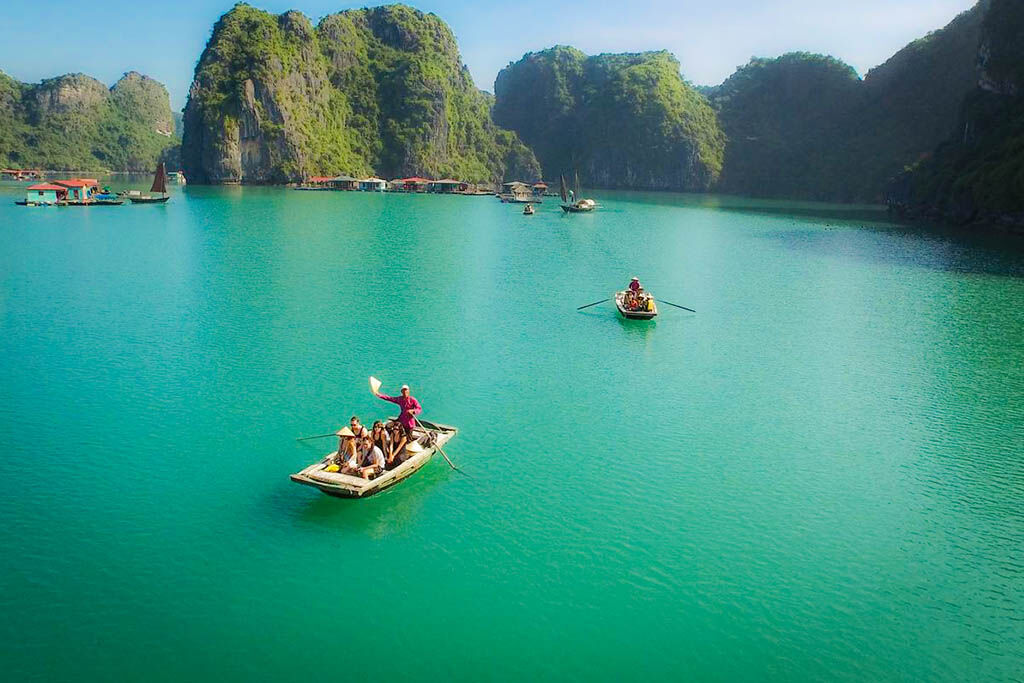Sail among the emerald wonders of Halong Bay