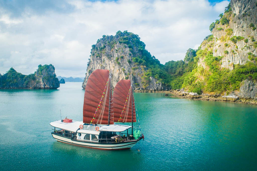 Sail among the emerald wonders of Halong Bay