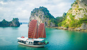 Unwind in luxury atop Halong’s waters