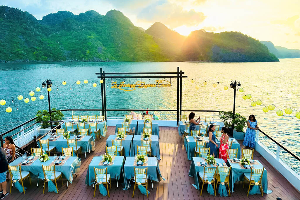 Savor breathtaking views and unforgettable moments aboard a luxury cruise